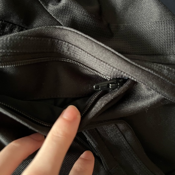 Black Tapered Adidas Trackpants - Picture 5 of 5